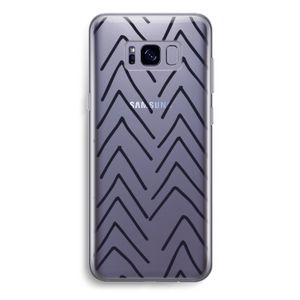 Marrakech Arrows: Samsung Galaxy S8 Plus Transparant Hoesje