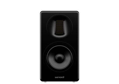 Sonoro: ORCHESTRA slim boekenplank speakers - Mat zwart