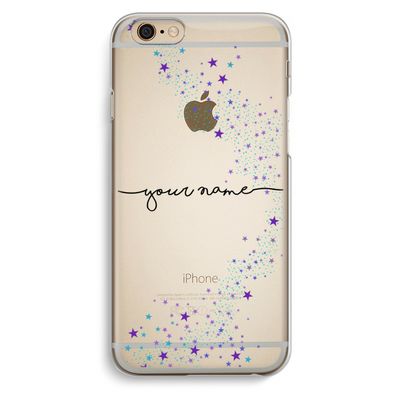 Sterren: iPhone 6 / 6S Transparant Hoesje