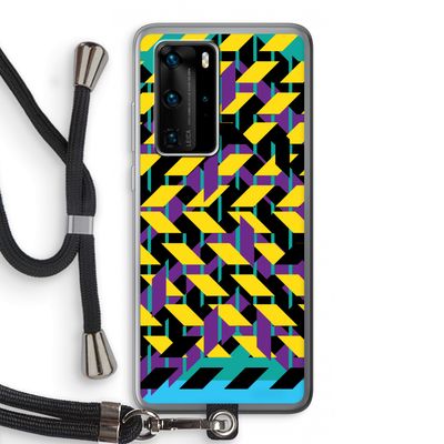 Skew Bee 3: Huawei P40 Pro Transparant Hoesje met koord