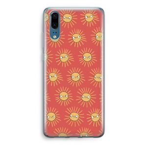 Zon: Huawei P20 Transparant Hoesje