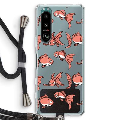 Blub: Sony Xperia 5 III Transparant Hoesje met koord