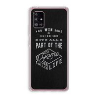 Life: Samsung Galaxy A51 5G Transparant Hoesje