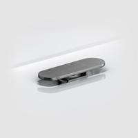 Afvoerplug en sifonaansluiting Clou First Gunmetal Geborsteld PVD Clou Afvoerplug en sifonaansluiting Clou First Gunmetal Geborsteld PVD Clou