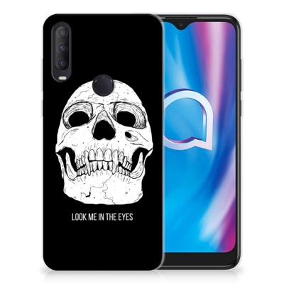 Silicone Back Case Alcatel 1S (2020) Skull Eyes Silicone Back Case Alcatel 1S (2020) Skull Eyes