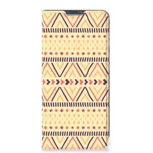 Poco X4 Pro 5G Hoesje met Magneet Aztec Yellow