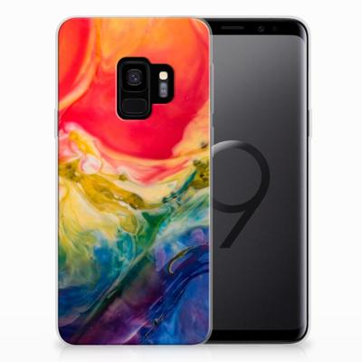 Smartphone hoesje Samsung Galaxy S9 Watercolor Dark Smartphone hoesje Samsung Galaxy S9 Watercolor Dark