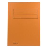 Class&apos;ex dossiermap, 3 kleppen ft 23,7 x 34,7 cm (voor ft folio), oranje