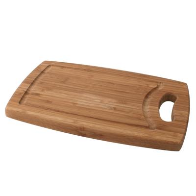 Snijplank - bamboe - rechthoekig - met rand - 29 cm - met handvat Snijplank - bamboe - rechthoekig - met rand - 29 cm - met handvat