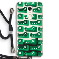 Crocs: Xiaomi Redmi 5 Transparant Hoesje met koord