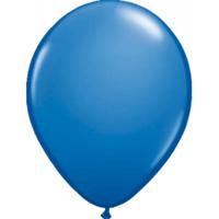 Feest/Party Ballonnen - metallic blauw - 50x stuks - feestartikelen - versiering