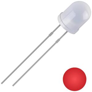 Quadrios 2111O172 Bedrade LED Rood Rond 5 mm 700 mcd 30 ° 20 mA 2 V