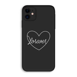 Forever heart pastel: iPhone 11 Biologisch afbreekbaar hoesje