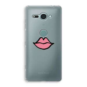 Kusje: Sony Xperia XZ2 Compact Transparant Hoesje