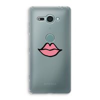 Kusje: Sony Xperia XZ2 Compact Transparant Hoesje