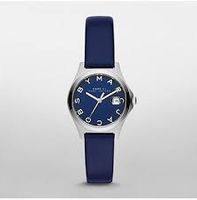 Horlogeband Marc by Marc Jacobs MJ8671 Leder Blauw 14mm