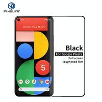 Voor Google Pixel 5 PINWUYO 9H 2.5D Full Screen Tempered Glass Film(Zwart)