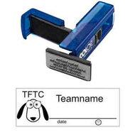 Log stempel - Doggy Crazy - 14 x 38 mm Log stempel - Doggy Crazy - 14 x 38 mm