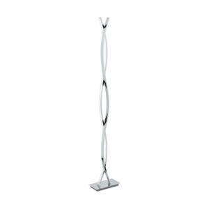 EGLO Lasana 2 Vloerlamp - LED - 142 cm - Grijs/Wit