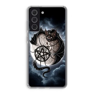 Volle maan: Samsung Galaxy S21 FE Transparant Hoesje