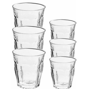 Drinkglazen/waterglazen 12x stuks transparant 200/250 ml