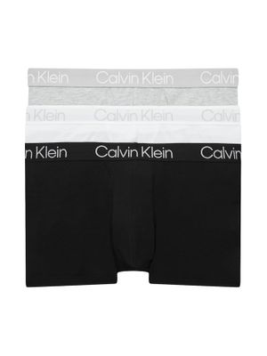 Calvin Klein - 3p Trunk - Modern Structure - UW5, Maat:S