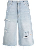 ERL x Levi's knee-length denim shorts - Bleu - thumbnail