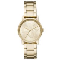 DKNY NY2959 Horloge Soho staal goudkleurig 34 mm