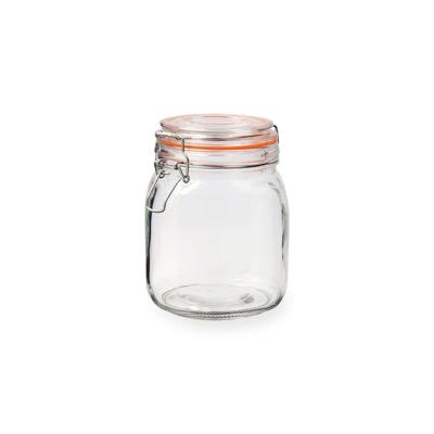 Glazen pot Quid New Canette Transparant Glas (1L) (Pack 6x)