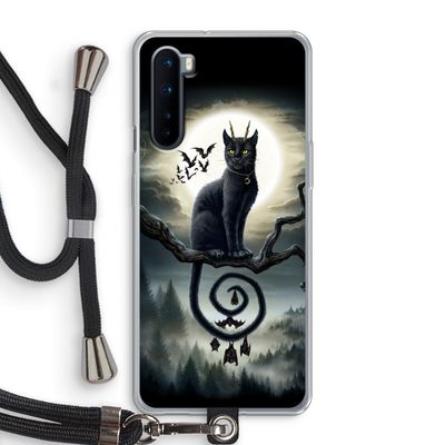 Moonlight Companions: OnePlus Nord Transparant Hoesje met koord