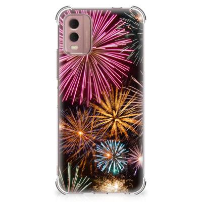 Nokia C32 Anti Shock Bumper Case Vuurwerk Nokia C32 Anti Shock Bumper Case Vuurwerk