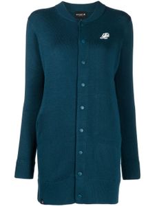 SPORT b. by agnès b. robe-cardigan à détail de patch - Vert