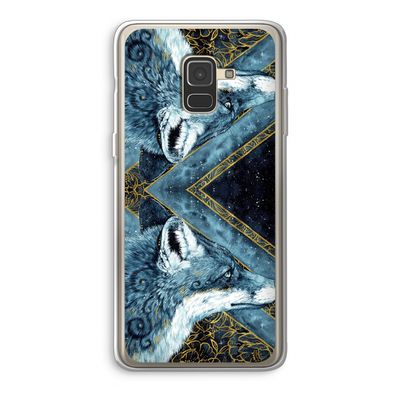 Golden Fox: Samsung Galaxy A8 (2018) Transparant Hoesje