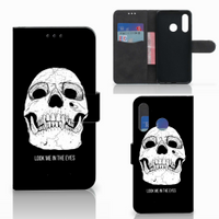 Telefoonhoesje met Naam Huawei P30 Lite (2020) Skull Eyes - thumbnail