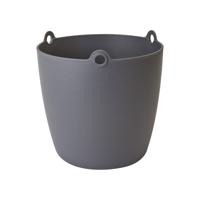 Bloempot Brussels hangschaal 18 cm antraciet - Elho