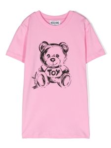 Moschino Kids t-shirt à imprimé Teddy Bear - Rose