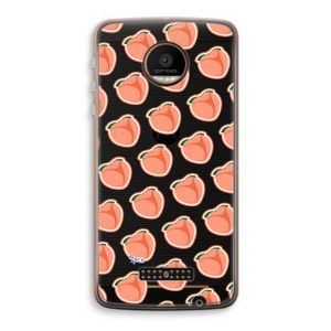 Just peachy: Motorola Moto Z Force Transparant Hoesje