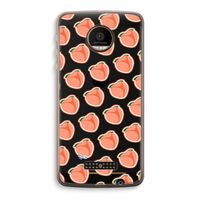 Just peachy: Motorola Moto Z Force Transparant Hoesje