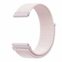 Garmin Venu / Sq / Sq2 / 2 plus - Sport Loop nylon bandje - Lichtroze