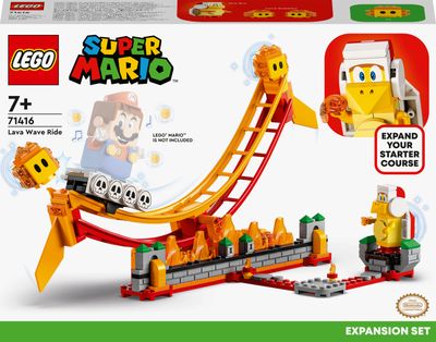 LEGO® Super Mario 71416 uitbreidingsset rit over lavagolven
