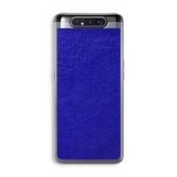 Majorelle Blue: Samsung Galaxy A80 Transparant Hoesje