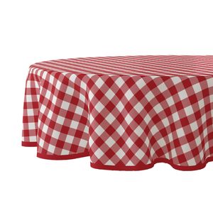 Wicotex Tafelzeil rond ruit rood - 160cm