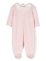 La Stupenderia body manches longues à fini en velours - Rose La Stupenderia body manches longues à fini en velours - Rose