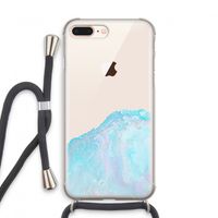 Fantasie pastel: iPhone 7 PLUS Transparant Hoesje met koord