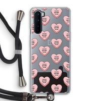 Chicks before dicks: OnePlus Nord Transparant Hoesje met koord