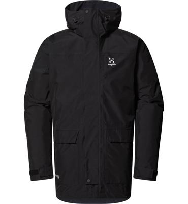 Haglofs Asp 3-In-1 Gtx Parka Jas Heren True Black S