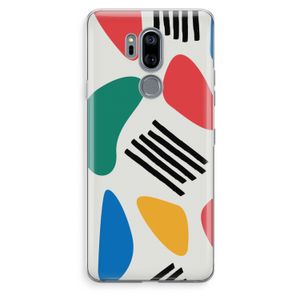 Illustratieve pop 1: LG G7 Thinq Transparant Hoesje