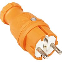 Rubberen stekker met polyamide inzet "SIROX" oranje