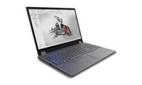 Lenovo ThinkPad P16 Mobiel werkstation 40,6 cm (16") WUXGA Intel® Core™ i7 i7-13700HX 16 GB DDR5-SDRAM 512 GB SSD NVIDIA RTX A1000 Wi-Fi 6E (802.11ax) Windows 11 Pro Grijs, Zwart