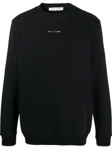 1017 ALYX 9SM sweat à logo imprimé - Noir